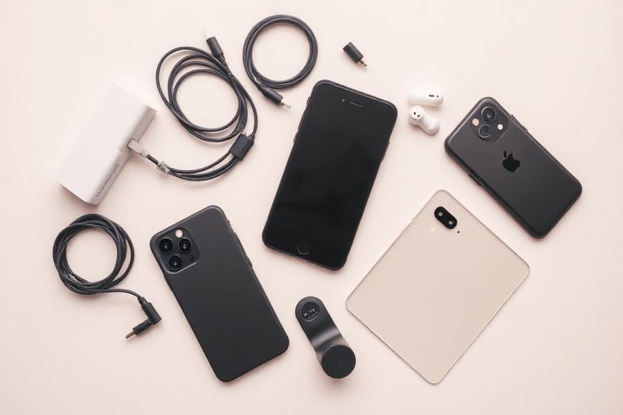 Phone accessories including screen protectors, phone covers, chargers, earphones and cables